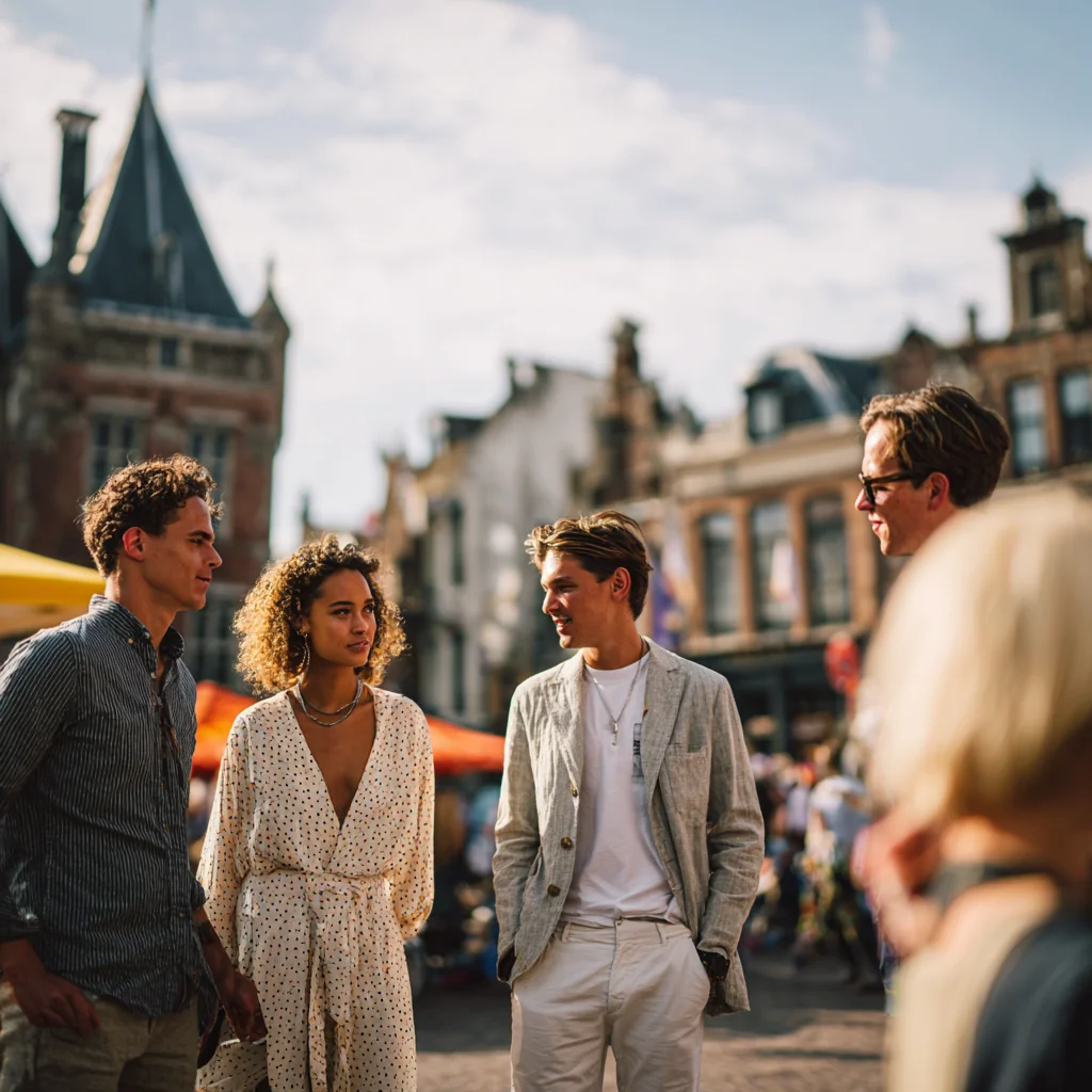 Burgruine auf einem Hügel in Hessen bei Sonnenuntergang